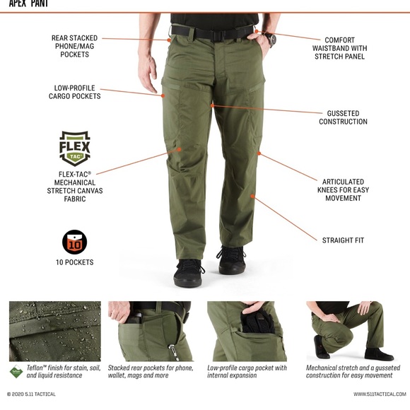 511 tactical apex pants